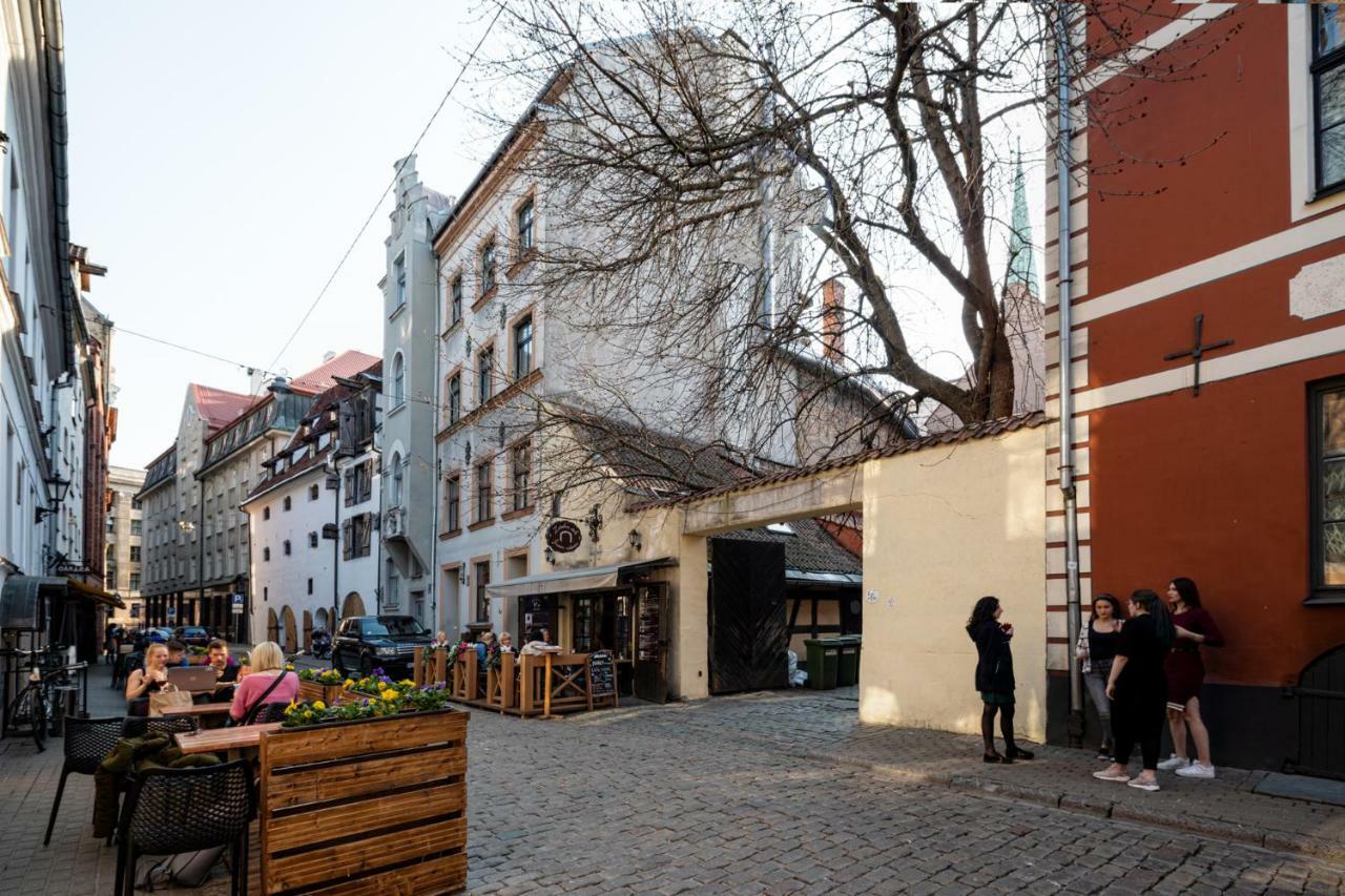 Old Riga Aldaru Street 2 Level Apartment With Terrace Dış mekan fotoğraf