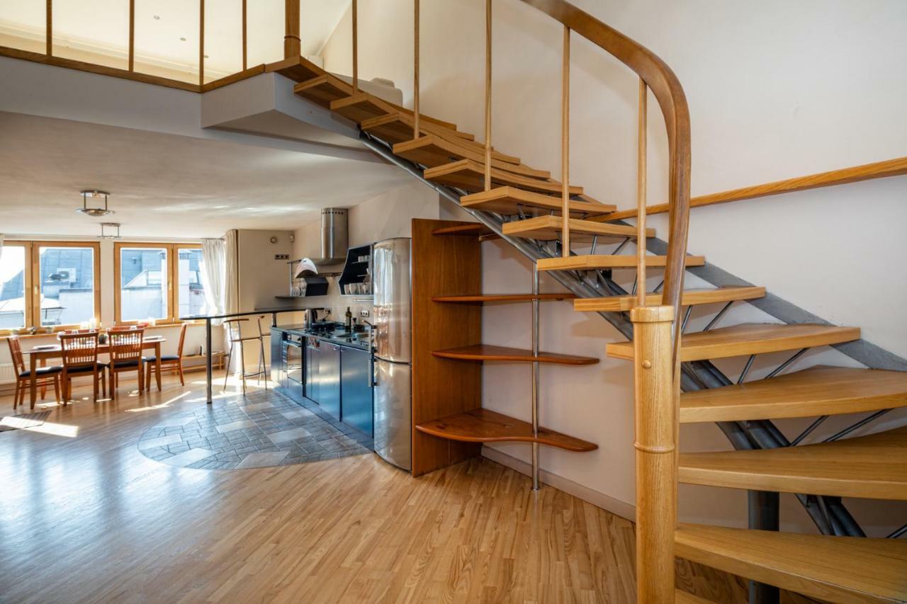Old Riga Aldaru Street 2 Level Apartment With Terrace Dış mekan fotoğraf
